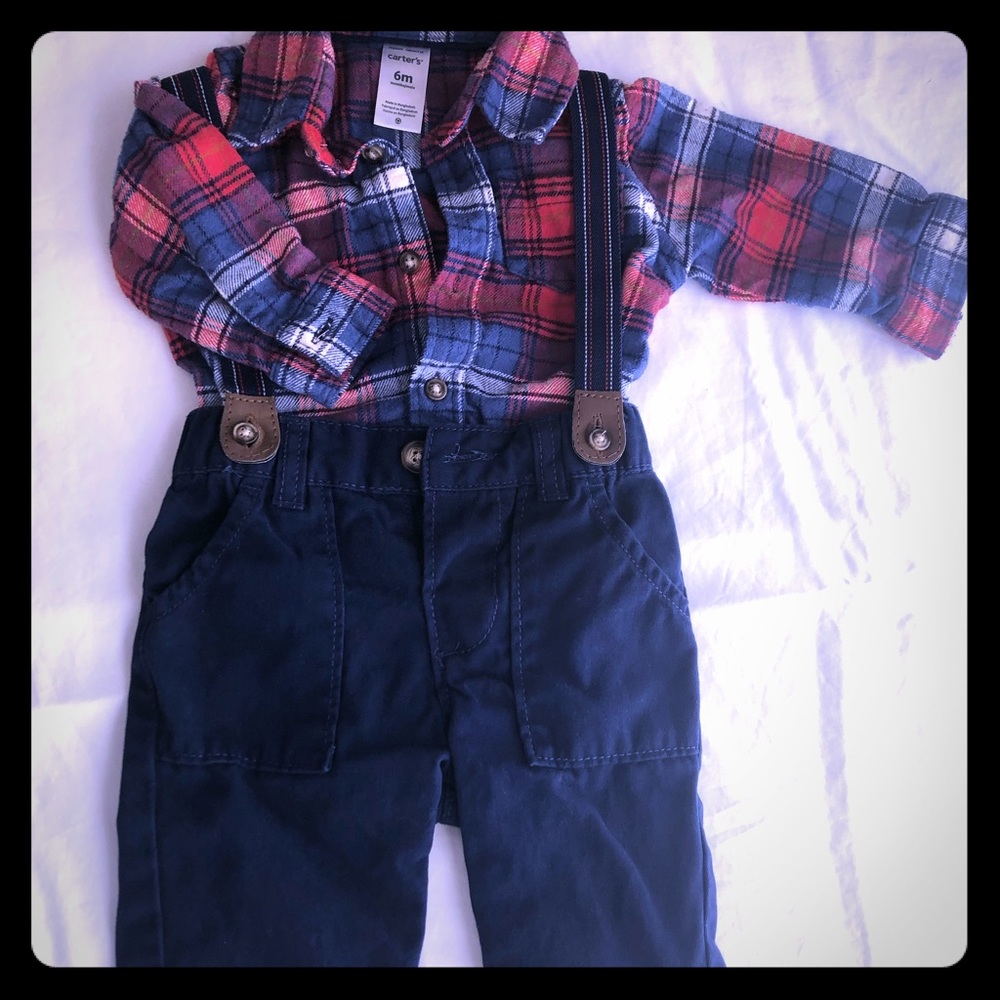 Baby boy Carter’s shirt/pant set 6 mo